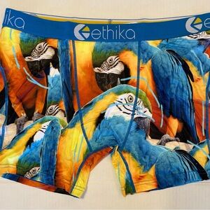 New Ethika Mid Mens Boxer Brief Underwear Paranormal Size 2XL